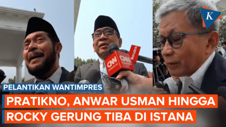 Jelang Pelantikan Wantimpres Di Istana: Ada Pratikno, Anwar Usman, Dan Rocky Gerung