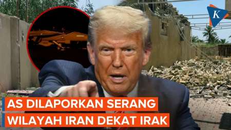 AS Dilaporkan Serang Wilayah Iran Dekat Irak