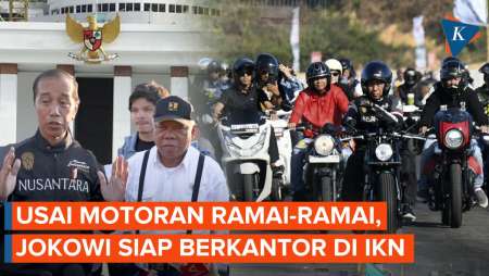 [FULL] Alasan Jokowi Motoran Jajal Tol dan Kesiapannya Berkantor di IKN