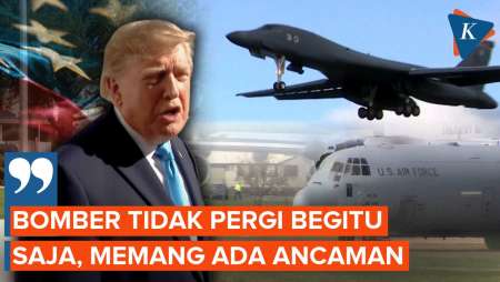 Pesawat Pembom AS Ditarik Dari Inggris, Trump: Ada Ancaman