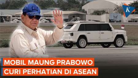 Mobil Maung Prabowo Bikin Salfok Delegasi ASEAN Dan Filipina