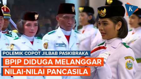 Paskibraka Lepas Jilbab saat Pengukuhan di IKN, Dinilai Melanggar Nilai Pancasila