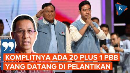 20 Kepala Negara Sahabat dan Perwakilan PBB Akan Hadiri Pelantikan Prabowo