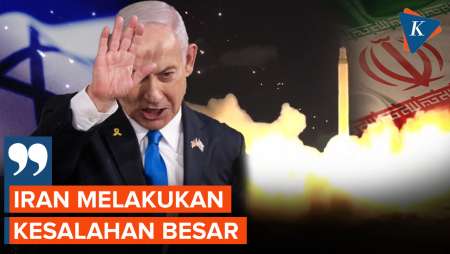 Tanggapi Serangan Ratusan Rudal, Netanyahu: Iran Melakukan Kesalahan Besar