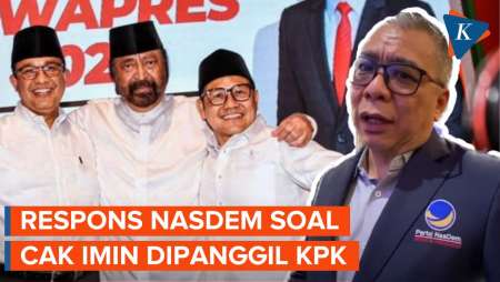 Cak Imin Dipanggil KPK Usai Deklarasi Cawapres Anies, Nasdem: Cuma Kebetulan