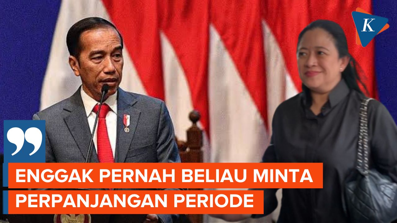 Puan Tepis Isu Jokowi Pernah Minta Perpanjangan Jabatan 3 Periode ke Megawati