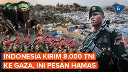 Hamas Beri Pesan Khusus Dua Bulan Jelang 8.000 TNI Ke Gaza