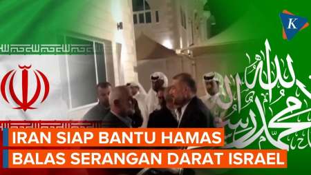 Iran Bekingi Hamas, Siap Turun Tangan jika Serangan Darat Israel Dilakukan