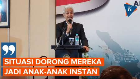 Ganjar Cerita Banyak Anak Muda Tak Ingin Masuk Parpol, tapi Tertarik Jadi Presiden