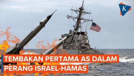 Tembak Jatuh Rudal Houthi, AS Mulai Ikut Campur di Konflik Israel-Hamas