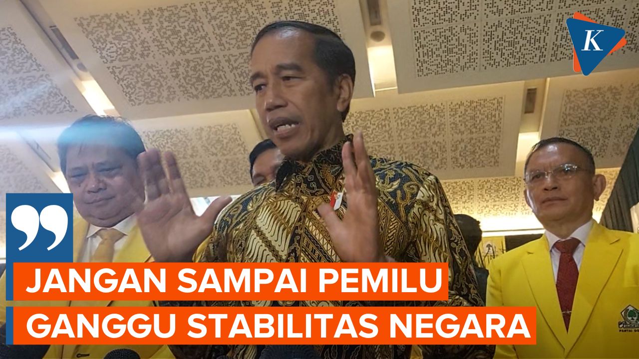 Ini Pesan Jokowi Terkait Penyelenggaraan Pemilu 2024