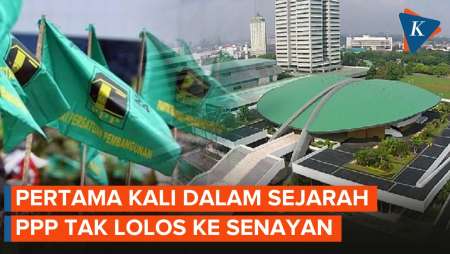 Tak Penuhi Ambang Batas Parlemen, PPP Pertama Kali dalam Sejarah Gagal ke Senayan