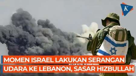 Detik-detik Militer Israel Serang Hizbollah di Lebanon