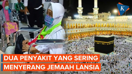 Waspadai 2 Penyakit yang Sering Menyerang Jemaah Haji Lansia di Tanah Suci