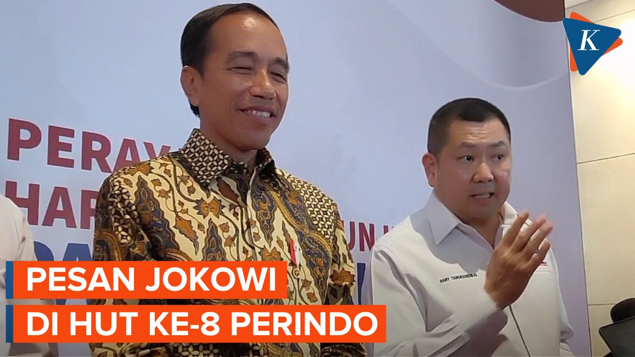 Hadiri HUT ke-8 Perindo, Jokowi Beri Pesan Soal Pilpres 2024