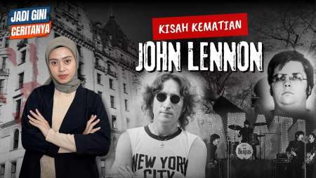 MUSISI LEGENDARIS JOHN LENNON, TEWAS DI TANGAN FANSNYA DENGAN EMPAT KALI TEMBAKAN  #JADIGINICERITANY