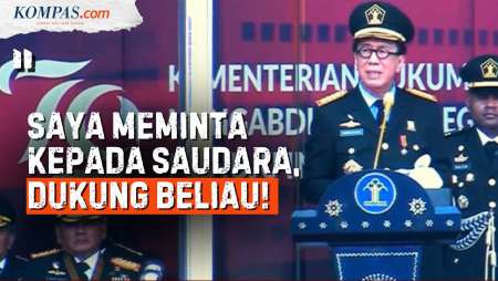 [FULL] Pidato Terakhir Yasonna Laoly Sebelum Dicopot dari Menkumham