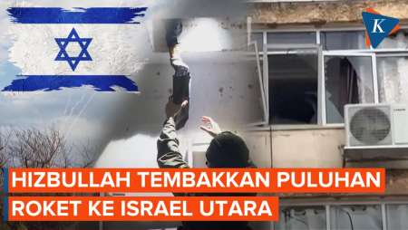 Hizbullah Klaim Tembakkan Puluhan Roket ke Israel Utara