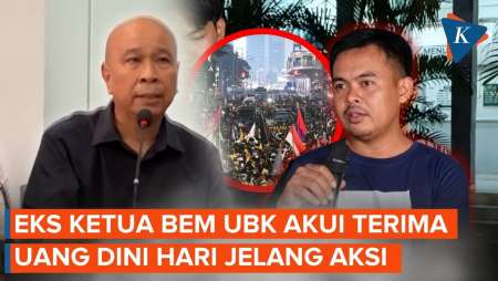 Dipesankan Tak Mendemo Istana, Eks Ketua BEM FH UBK Terima Uang Rp 20 Juta Dini Hari Sebelum Demo