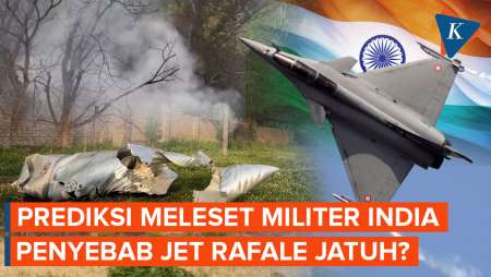 Rafale India Jatuh Ditembak Rudal Pesawat Tempur Pakistan Buatan China, Salah Perhitungan?