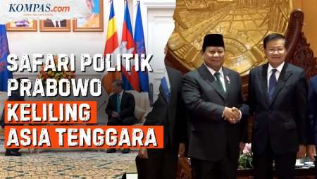 Asia Tenggara Sambut Prabowo, 3 Hari Kunjungi 5 Negara