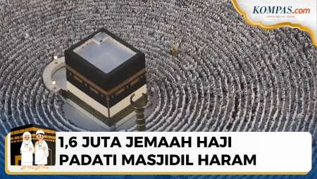 1,6 Juta Jemaah Berkumpul Di Mekkah Untuk Ibadah Haji 2026