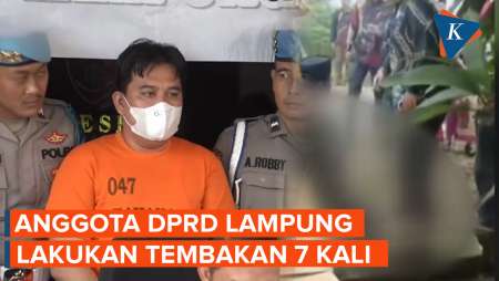 Anggota DPRD Lampung Tengah Lepaskan 7 Tembakan, 1 Peluru Tewaskan Warga