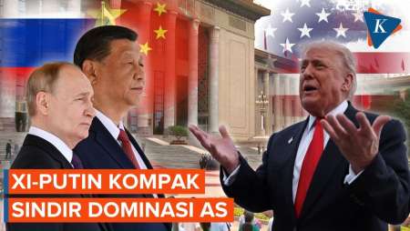 Xi-Putin Sindir Dominasi AS, Kompak Kritik Kebijakan Nuklir Washington