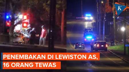 Penembakan Massal Sasar Lewiston Amerika Serikat, 16 Orang Tewas Pelaku Buron