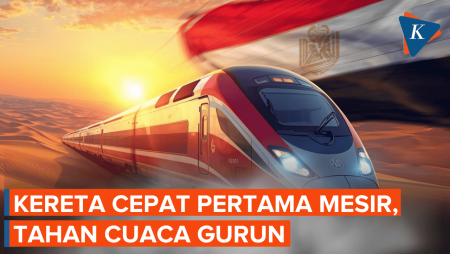 Mesir Punya Kereta Cepat Pertama, Kalah Ngebut Dari Whoosh Tapi Tahan Gurun Panas