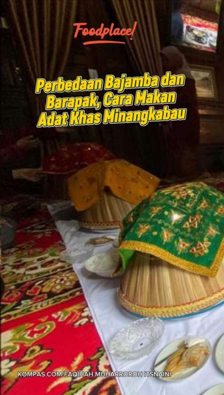 Perbedaan Bajamba dan Barapak, Cara Makan Adat Khas Minangkabau