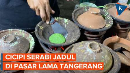 Serabi Kinca Durian, Jajanan Tradisional di Pasar Lama Tangerang