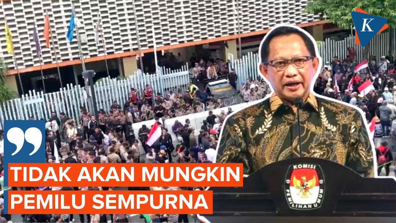 Ramai Demo Kecurangan Pemilu 2024, Tito Karnavian: Ada Bukti, Laporkan ke Bawaslu