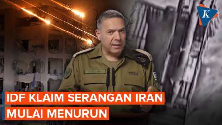 Israel Klaim Serangan Rudal Iran Menurun