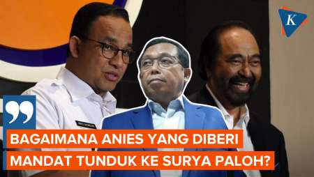 Demokrat Tak Sangka Anies Tunduk ke Surya Paloh dan Berkhianat