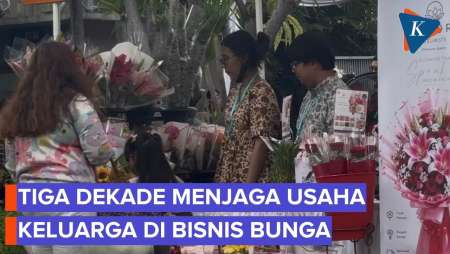 Kisah Merry, 28 Tahun Jaga Bisnis Bunga agar Tetap Eksis