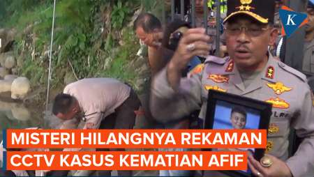 Penjelasan Polisi soal Hilangnya Rekaman CCTV Kasus Afif di Padang