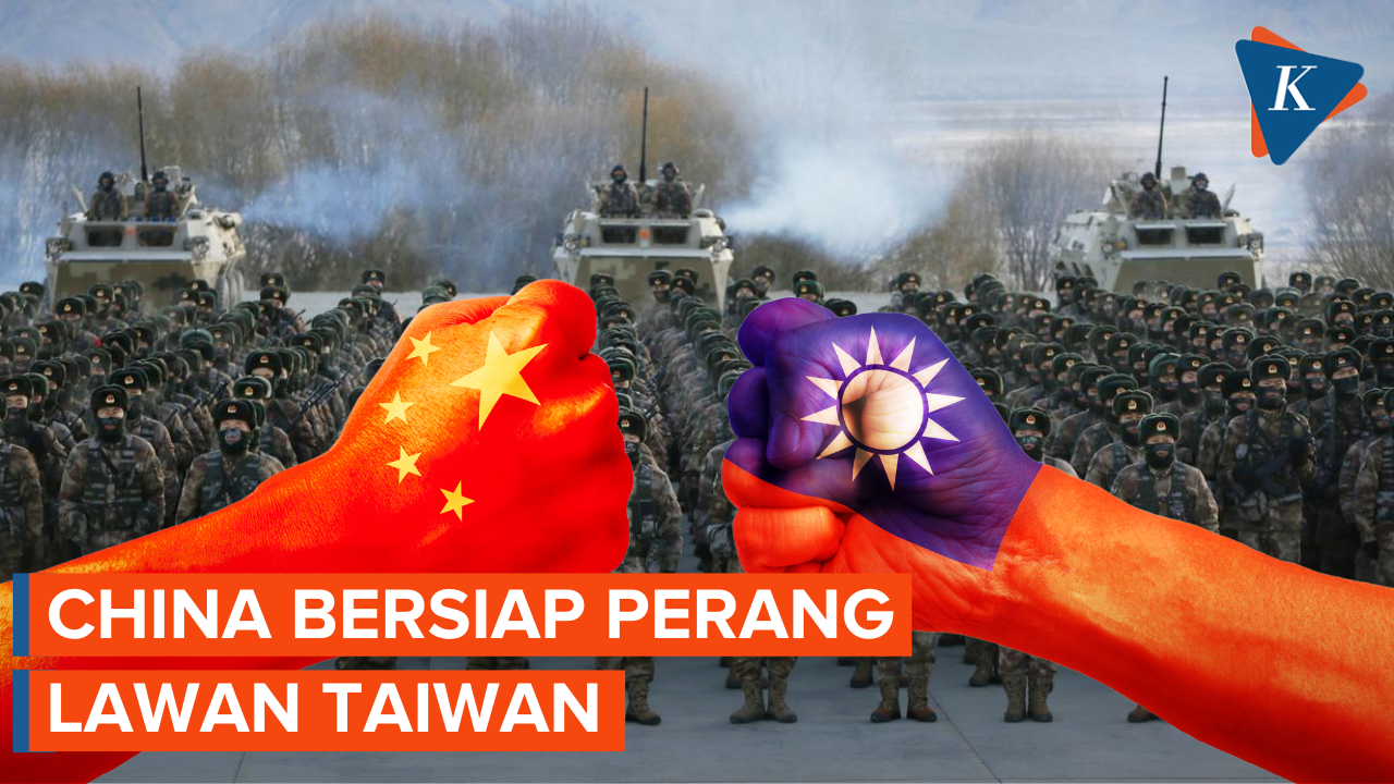 China Bersiap Perang Lawan Taiwan
