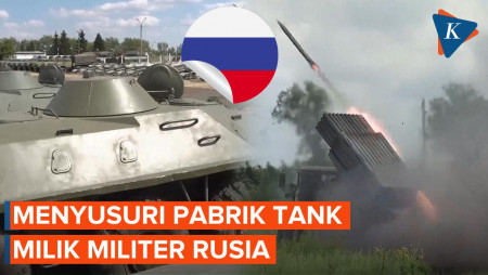 Begini Isi Pabrik Tank Milik Rusia di Wilayah Omsk
