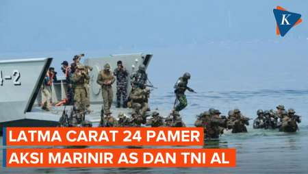 Aksi Marinir AS dan TNI AL Taklukkan Lawan dalam Latma CARAT 2024