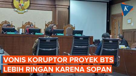 Hakim Ungkap Alasan Vonis Ringan 2,5 Tahun Eks Anggota BPK Achsanul Qosasi