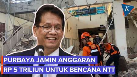 Tinjau Gempa NTT, Purbaya Siapkan Anggaran Darurat Bencana Rp 5 Triliun
