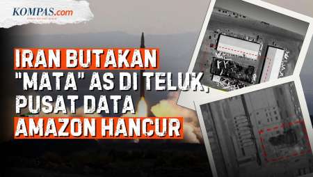 Iran Lumat "Mata-mata" Langit AS, Misteri Hancurnya Pusat Data Amazon Di Teluk