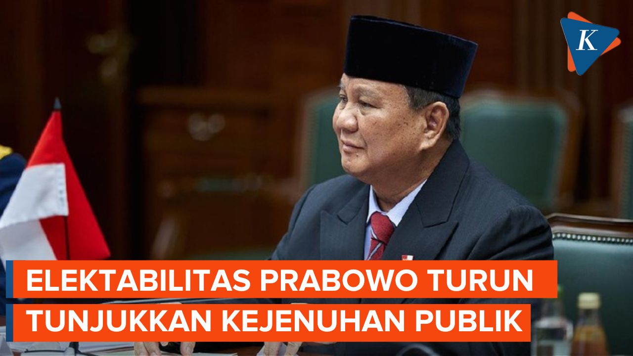 Elektabilitas Prabowo Anjlok karena Publik Sudah Jenuh