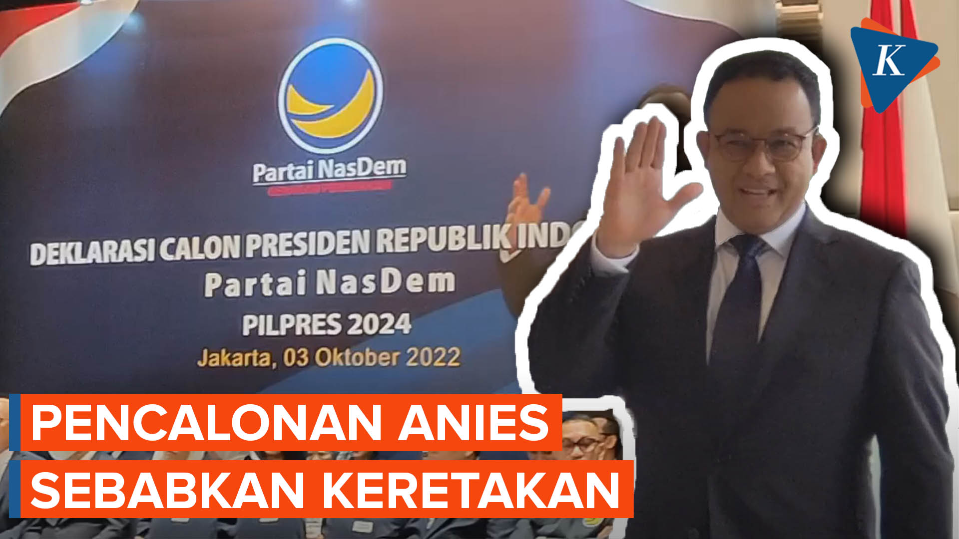 Pencalonan Anies sebagai Bacapres Disebut Timbulkan Keretakan di Internal Partai Nasdem