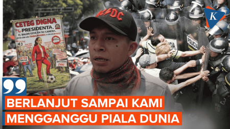 Guru Meksiko Demo Besar-besaran, Massa: Nasib Kami Lebih Penting Dari Piala Dunia