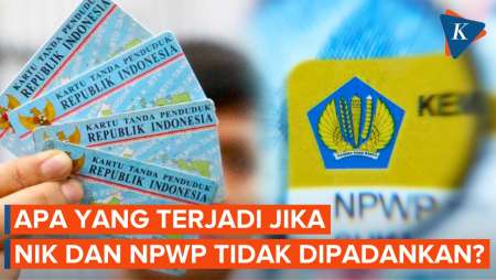 Ini yang Terjadi jika NIK dan NPWP Tidak Dipadankan Melewati 31 Desember 2023