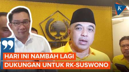 Golkar Klaim Koalisi Pendukung RK-Suswono Bertambah Dua Partai, Siapa Saja?