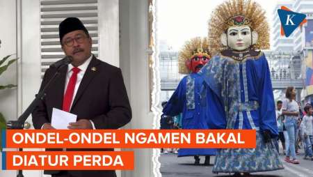 Jakarta Akan Buat Peraturan Ondel-Ondel, Termasuk untuk Mengamen