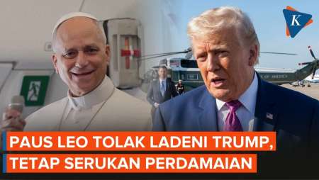 Paus Leo XIV Tak Mau Ladeni "Serangan" Trump, Akan Terus Serukan Perdamaian